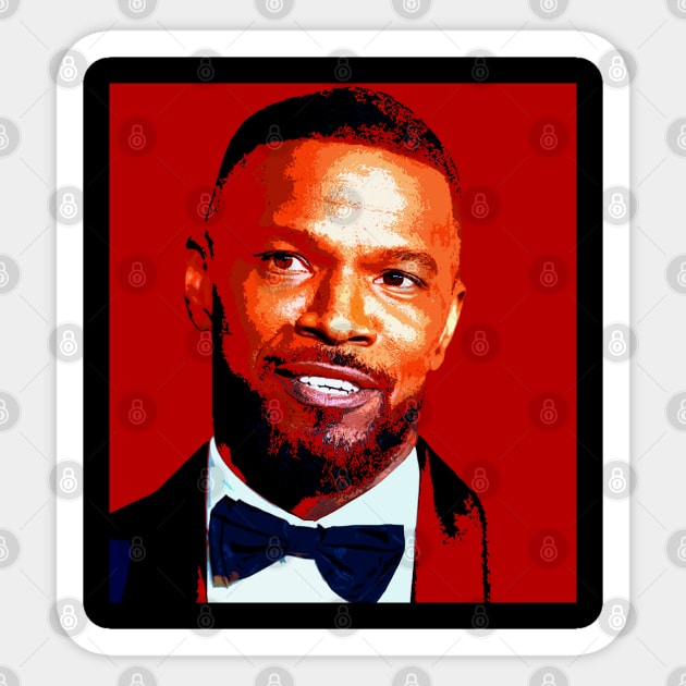 jamie foxx Sticker by oryan80